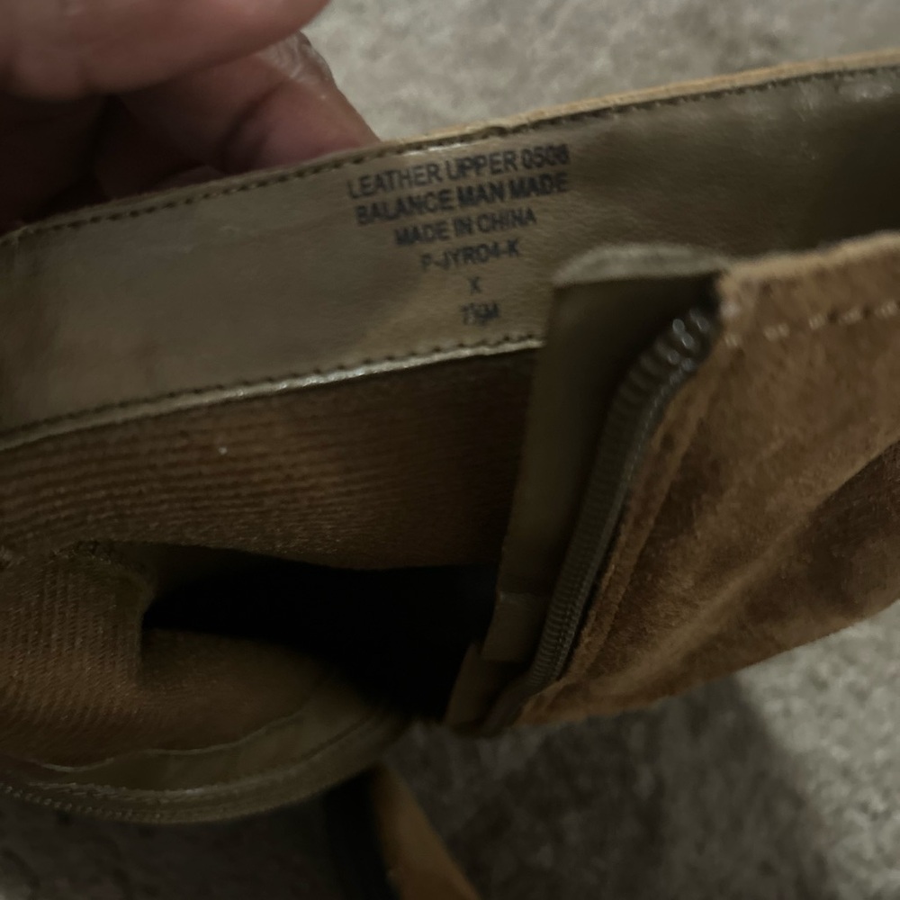 Source Unknown Brown Ankle Booties - image 2